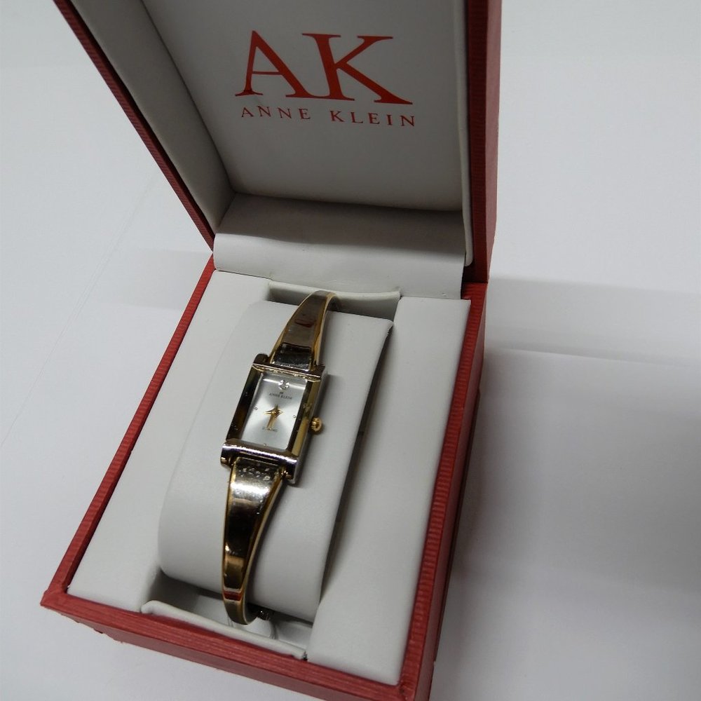 Ann Klein Watch with Genuine Diamond